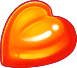 Symbol Orange Heart