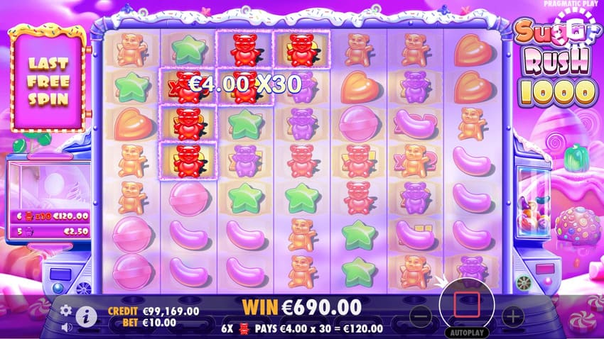 Sugar Rush 1000 - Free Spins