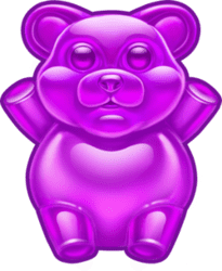Symbol Purple Bear