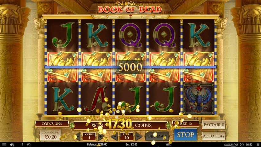 Tomb Scatter Symbol - Book of Dead Slot