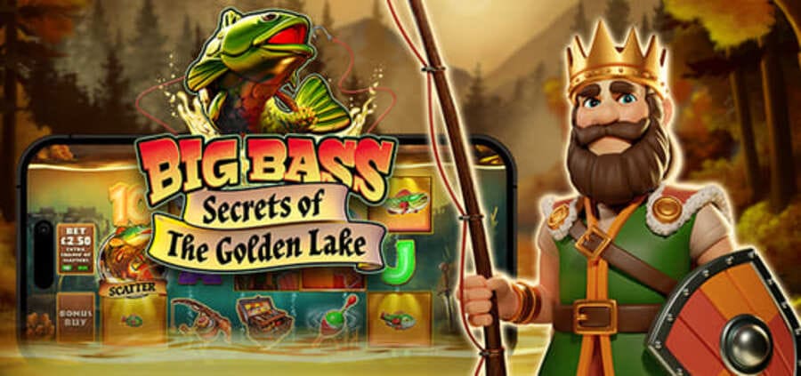Slot Big Bass Secrets of the Golden Lake - Banner