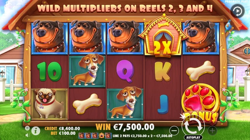  The Dog House Slot - Wild Win