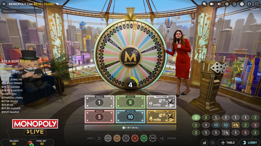 Base Game - Monopoly Live