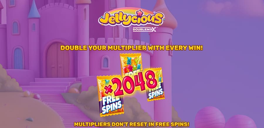 Jellycious DoubleMax™ Slot Banner