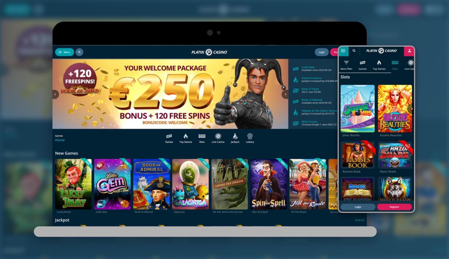 Banner Platin Casino