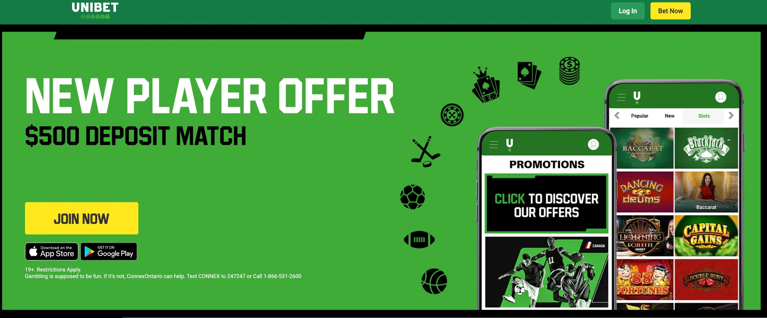 Banner Unibet Casino