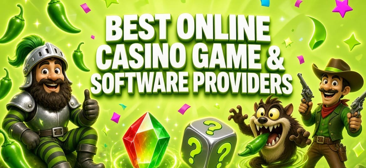 Best Online Casino Game & Software Providers